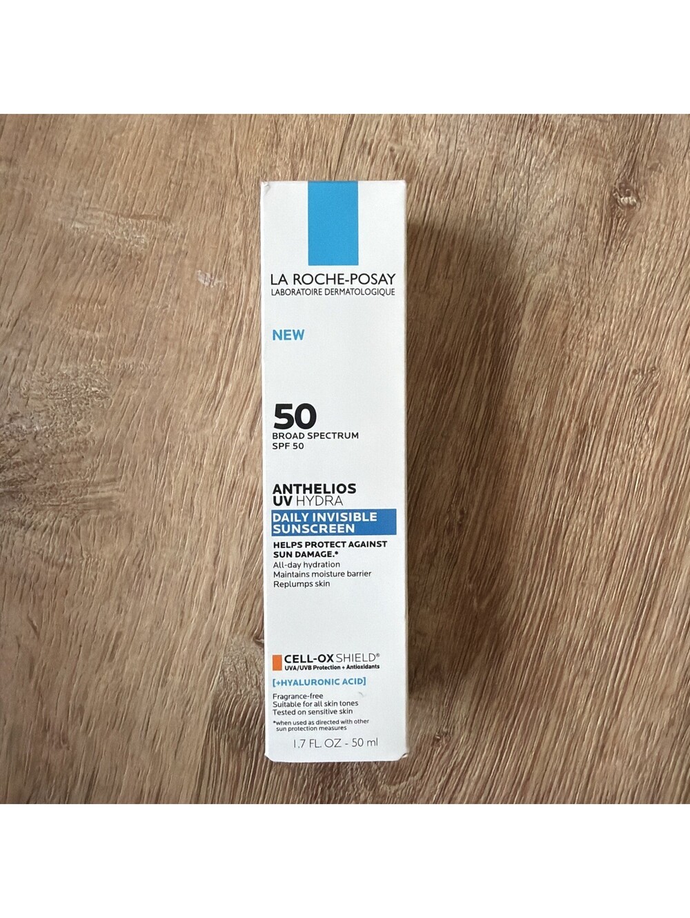 La Roche-Posay Anthelios Uv Hydra Invisible Sunscreen Spf 50 NEW 06/2028
